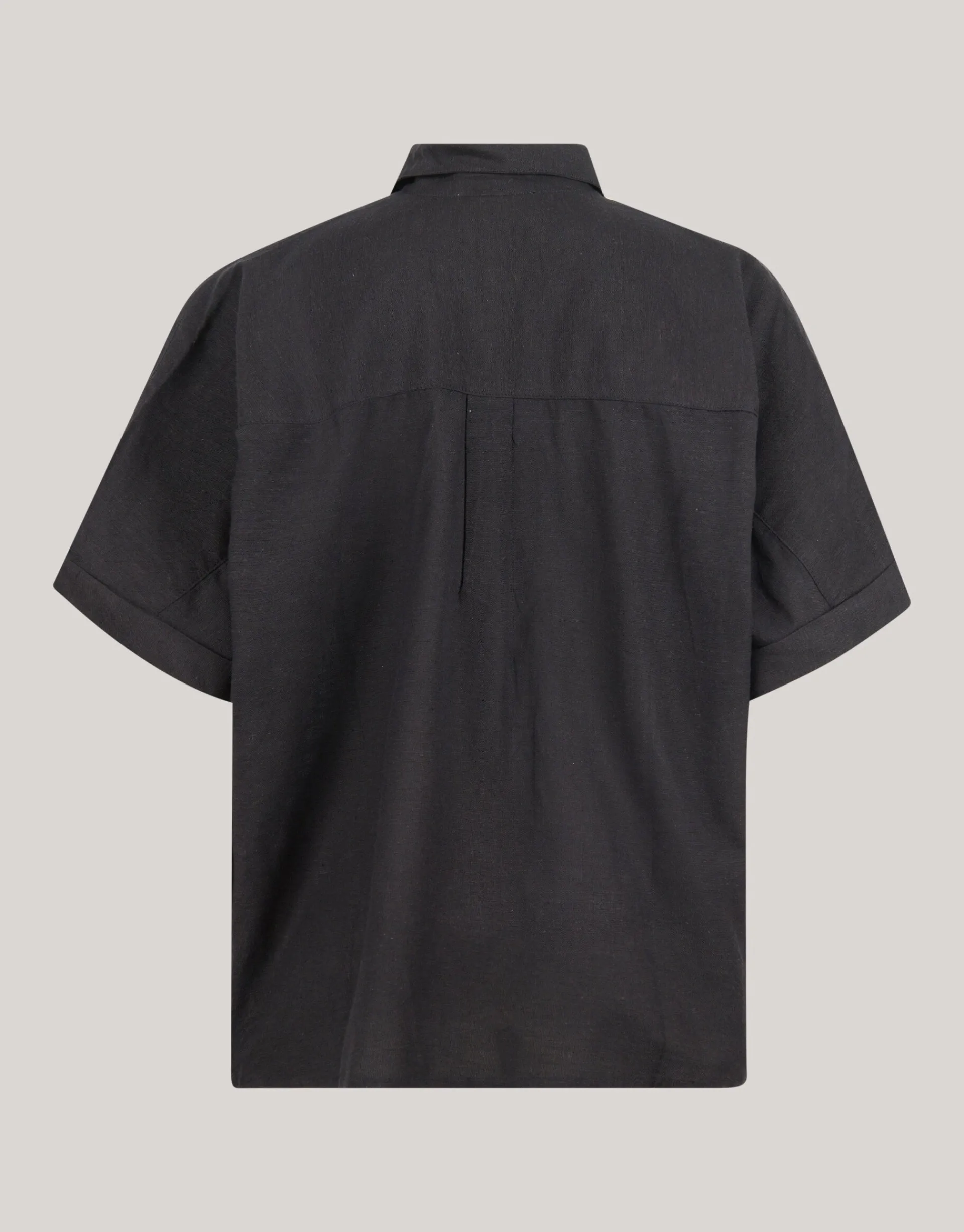 Shoeby Linnen Blouse Zwart<DAMES Blouses