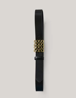 Shoeby Logo Riem Zwart<DAMES Riemen