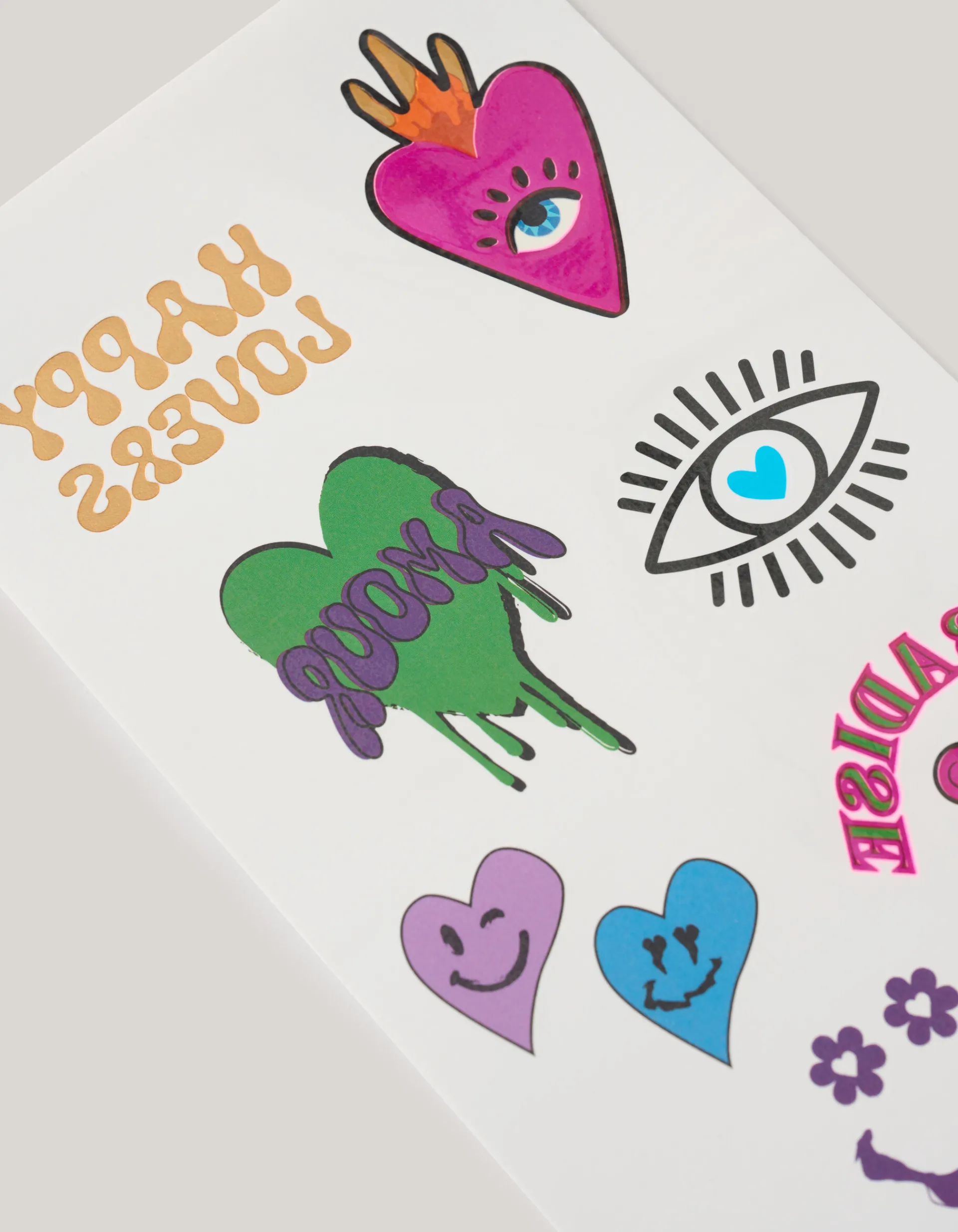 Shoeby Love Plaktattoo< Overige Accessoires