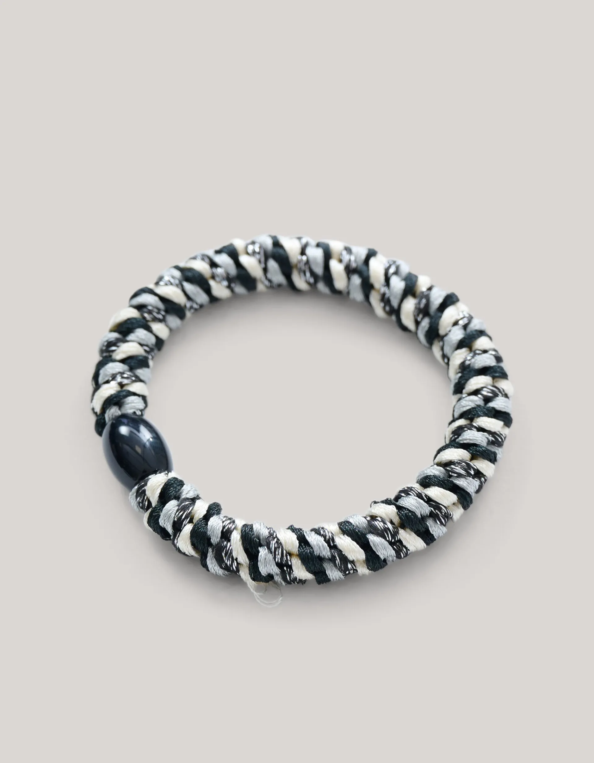 Shoeby Lurex Haarelastiek Grijs Melange<DAMES Haaraccessoires