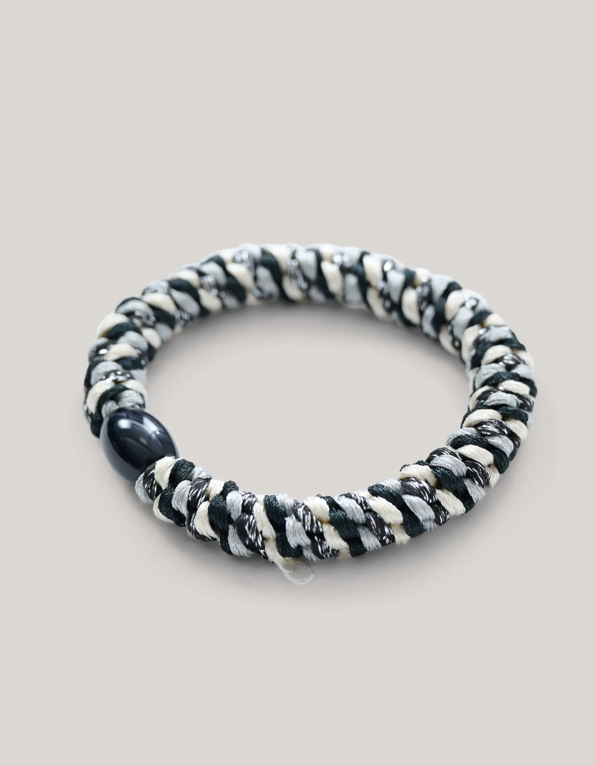 Shoeby Lurex Haarelastiek Grijs Melange<DAMES Haaraccessoires