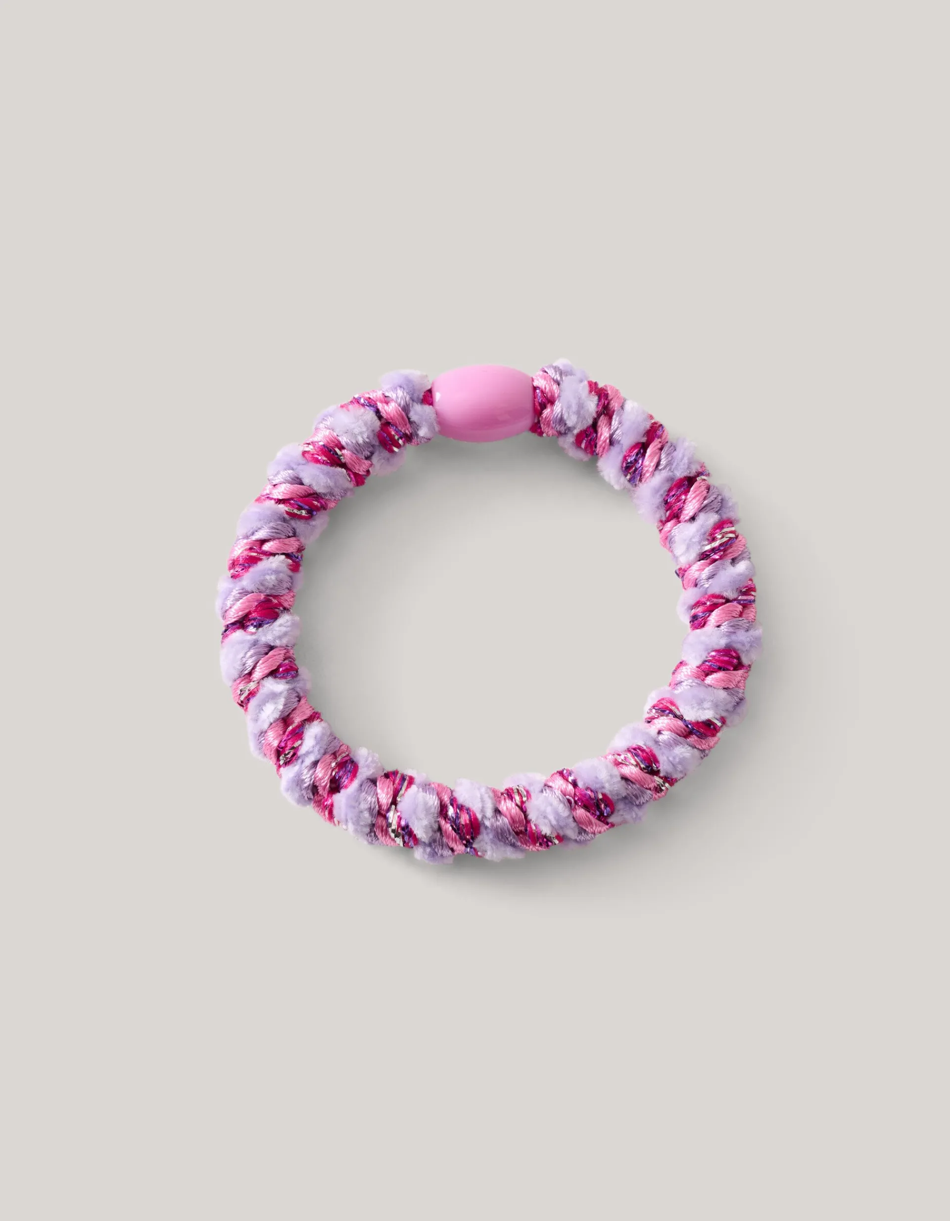 Shoeby Lurex Haarelastiek Paars<DAMES Haaraccessoires