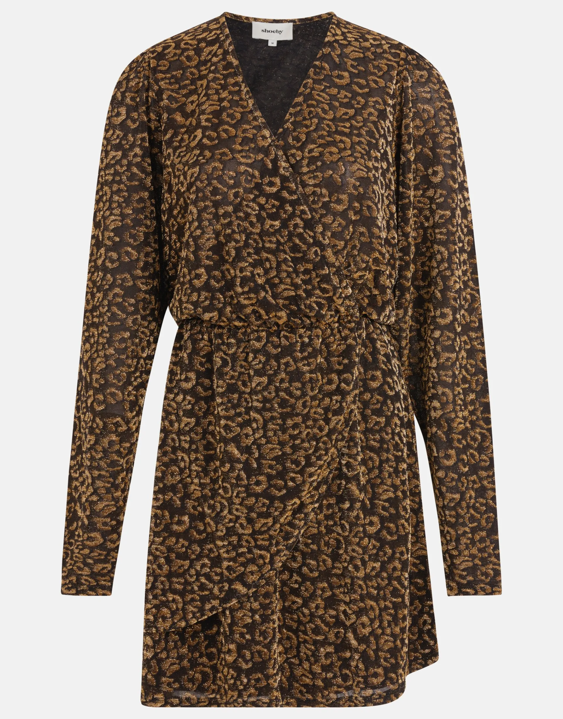 Shoeby Lurex Jurk Goud<DAMES Jurken