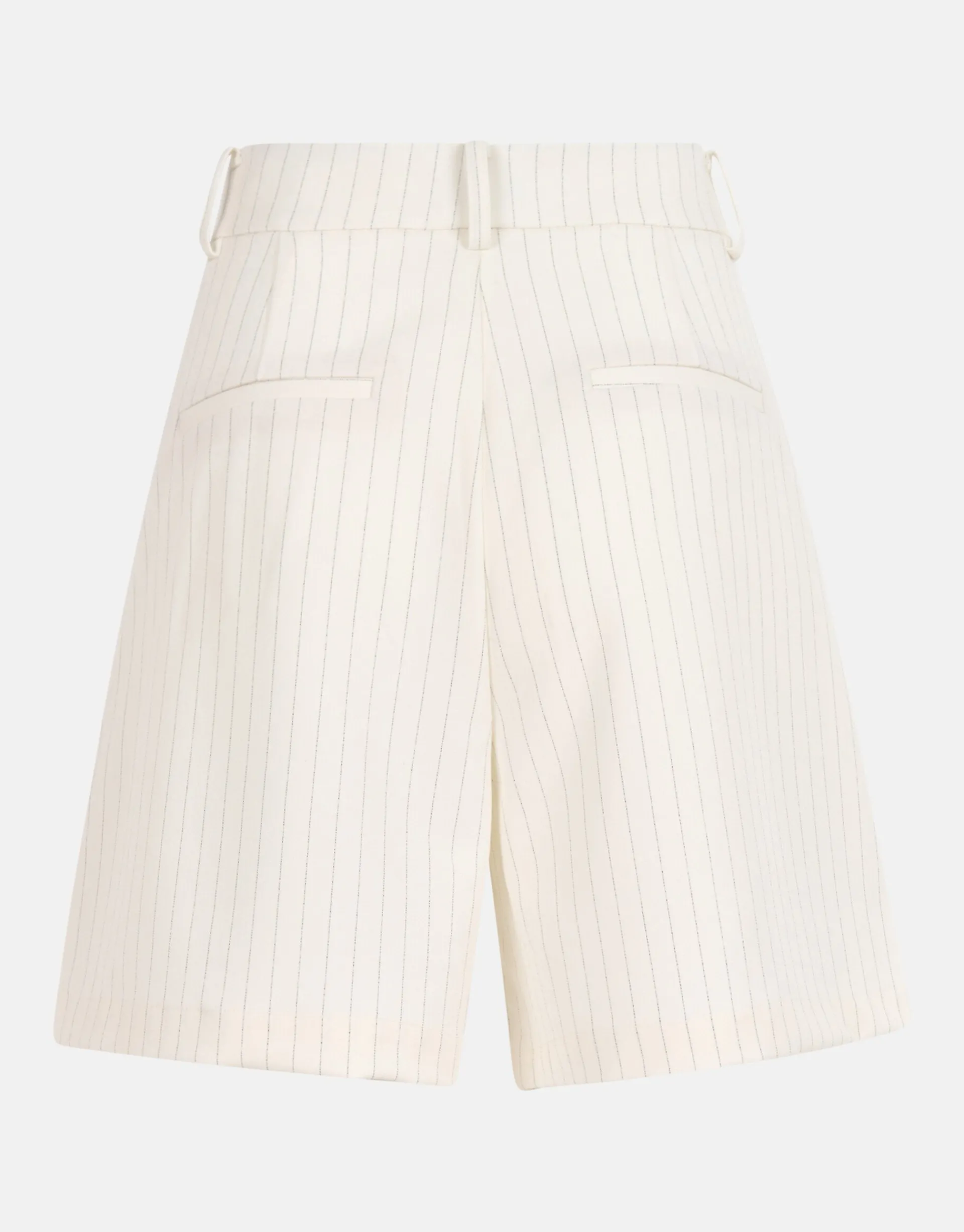 Shoeby Lurex Pinstripe Short Gebroken Wit<DAMES Shorts