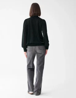 Shoeby Lurex Top Donkergroen<DAMES Tops