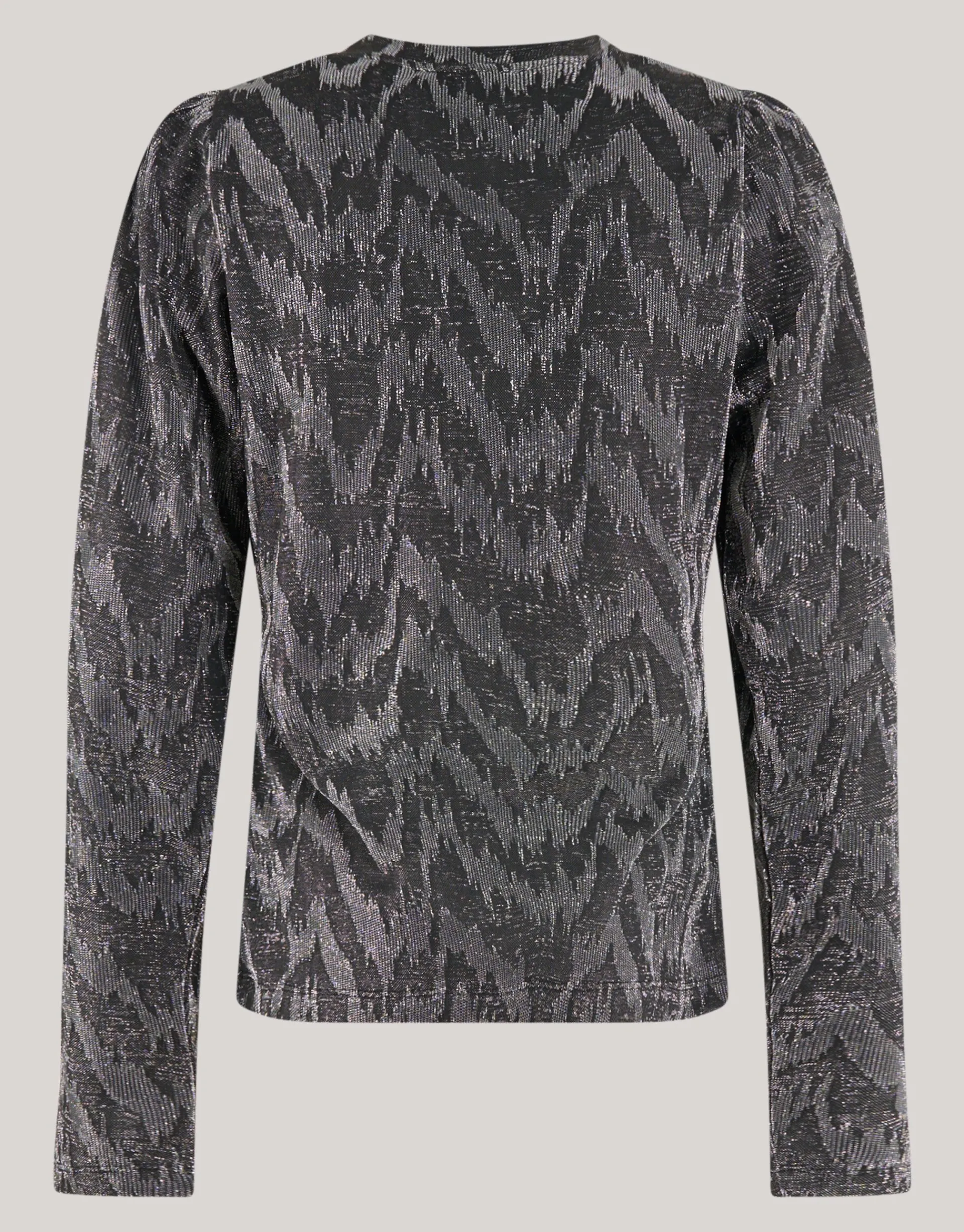 Shoeby Lurex V-hals Top Zwart<DAMES Tops