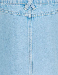 Shoeby Metallic Denim Rok Roze< Rokken