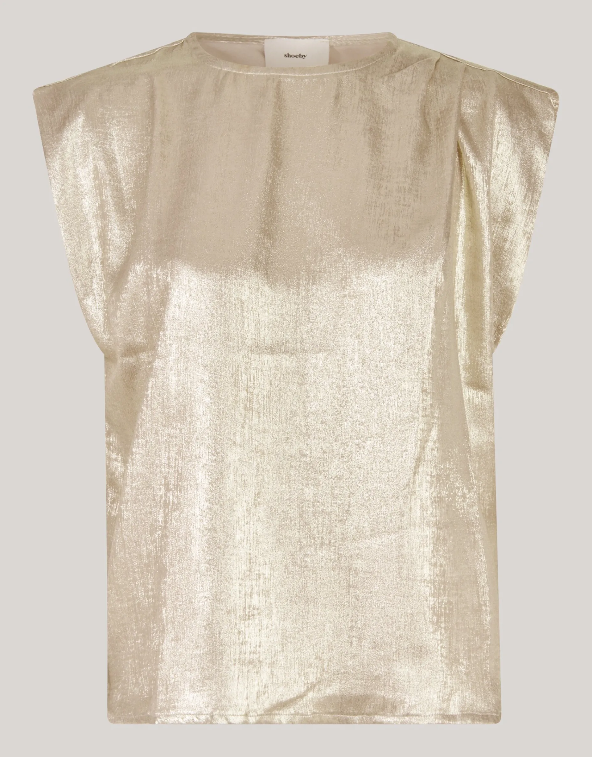 Shoeby Metallic Top Goud<DAMES Tops