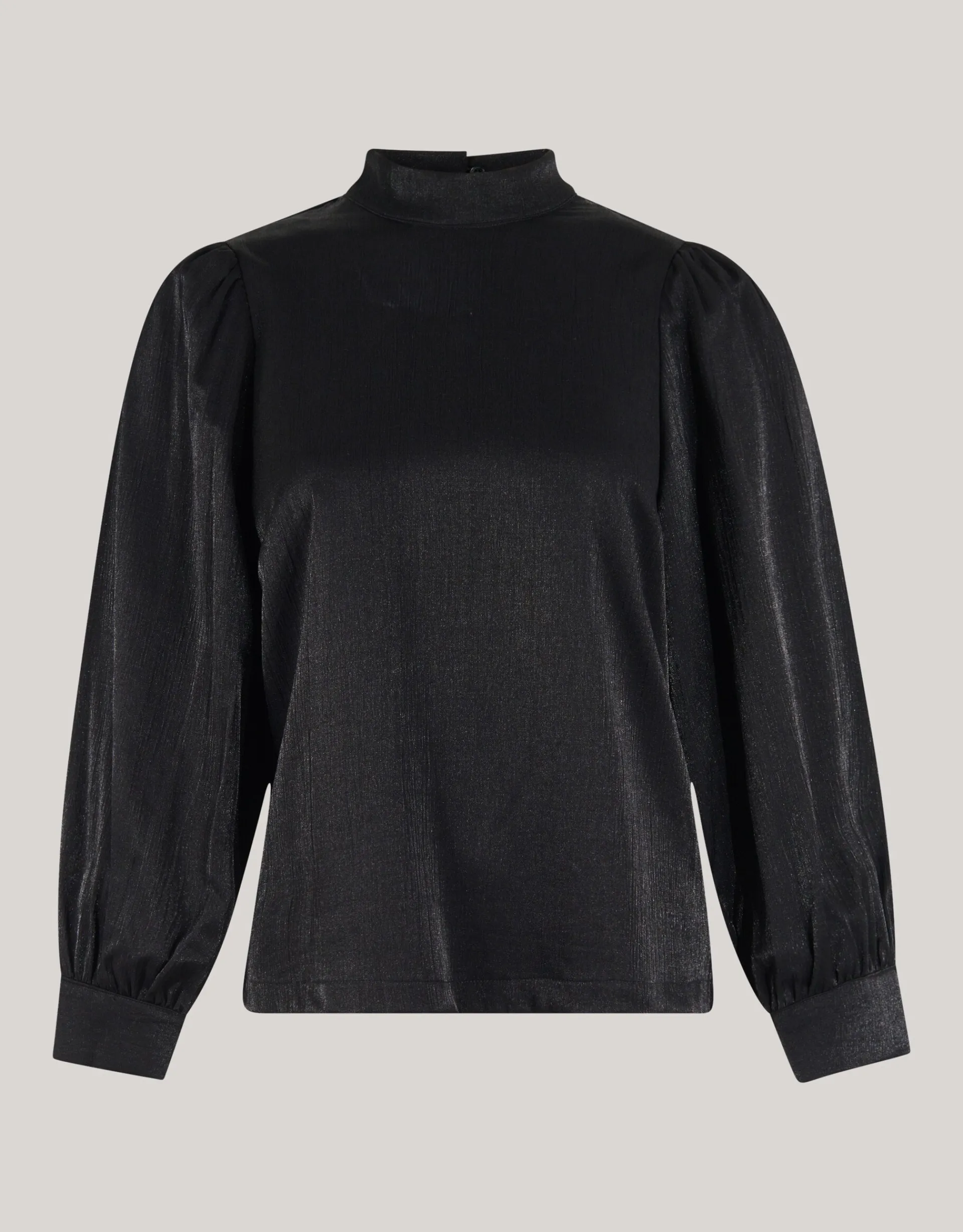 Shoeby Metallic Top Zwart<DAMES Tops