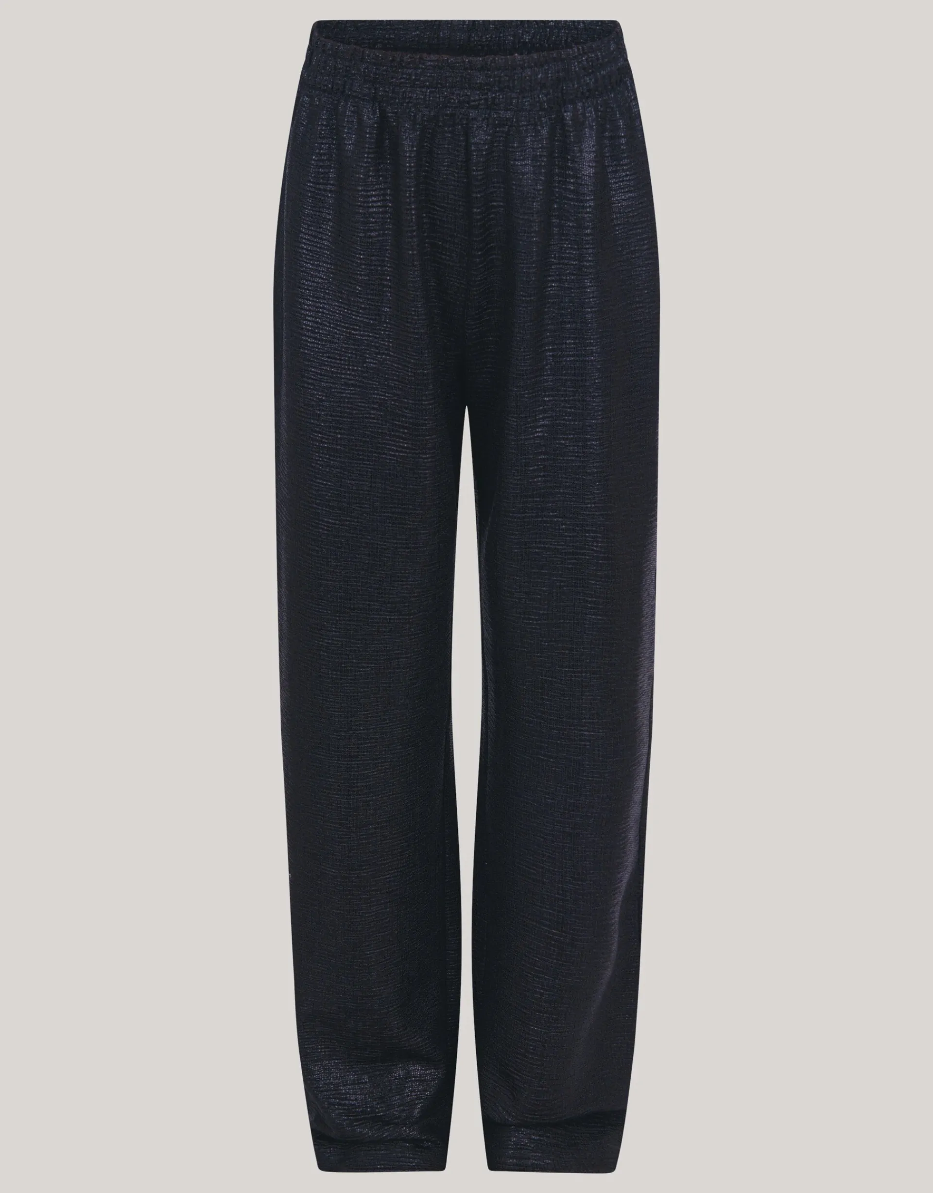 Shoeby Metallic Wide Leg Broek Zwart< Broeken