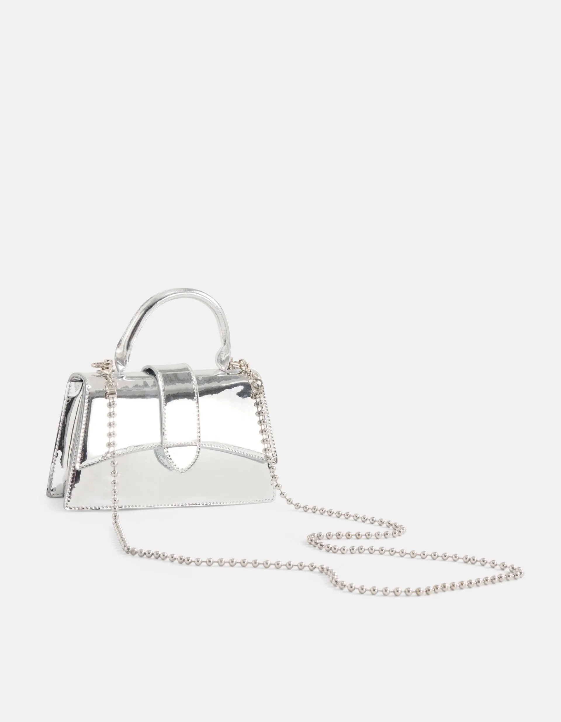 Shoeby Mirror Tas Zilver<DAMES Tassen