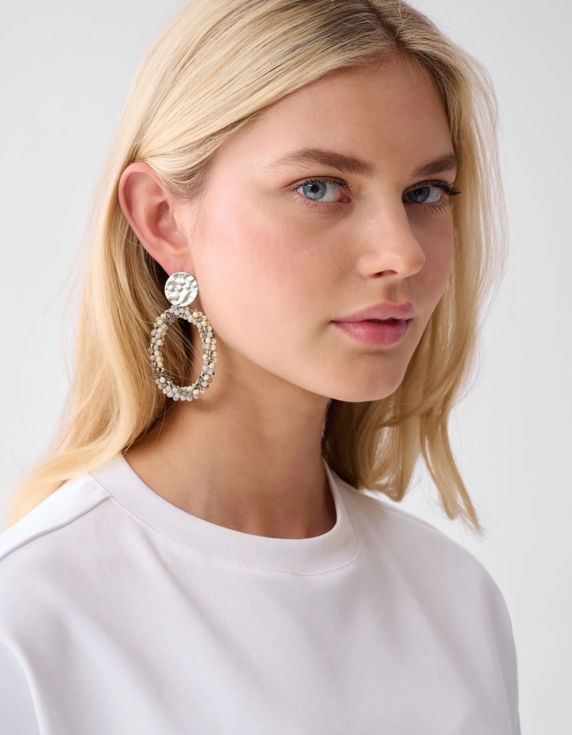 Shoeby Multi Beaded Oorbellen Zilver<DAMES Sieraden