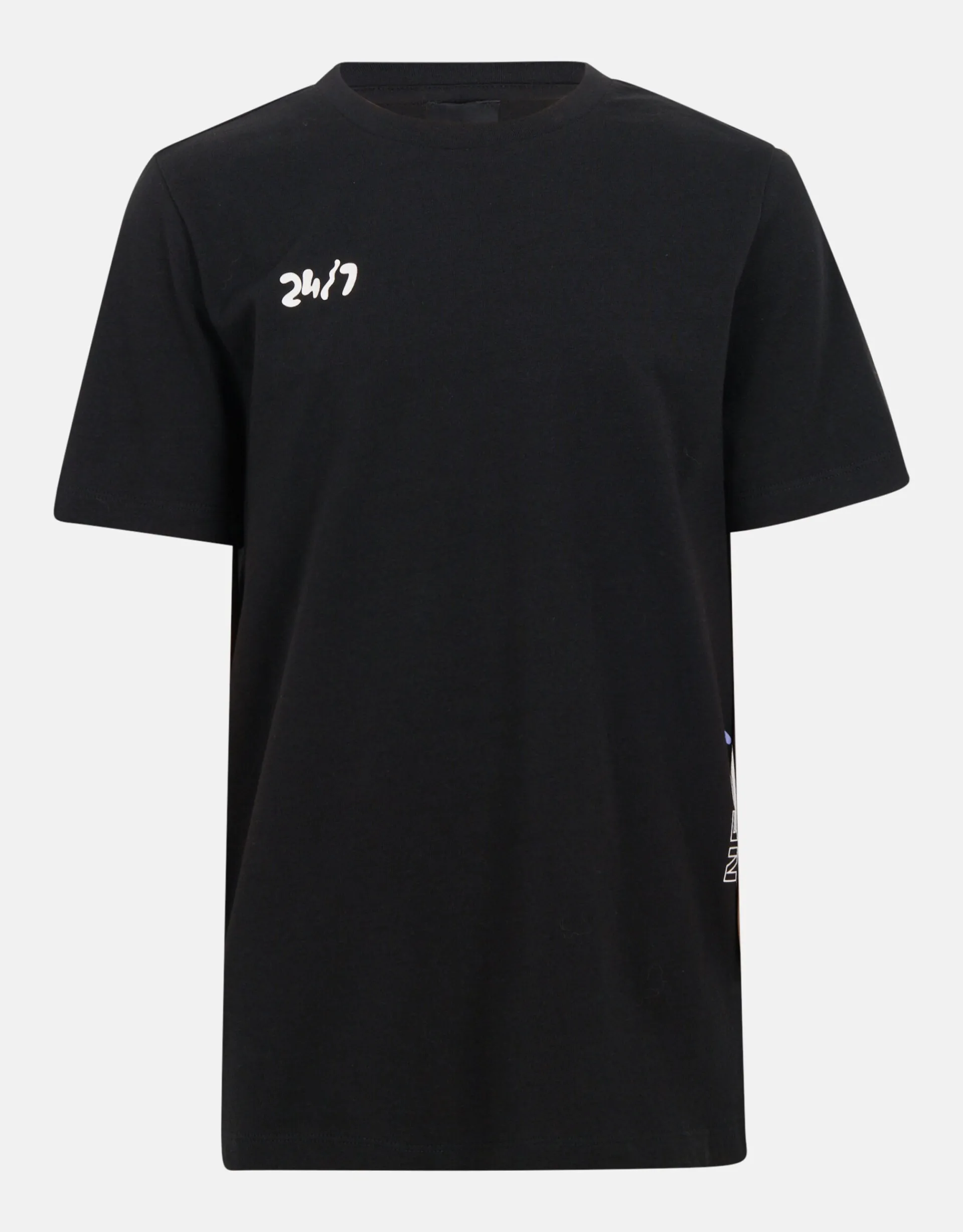 Shoeby Neon Artwork T-shirt Zwart< T-Shirts