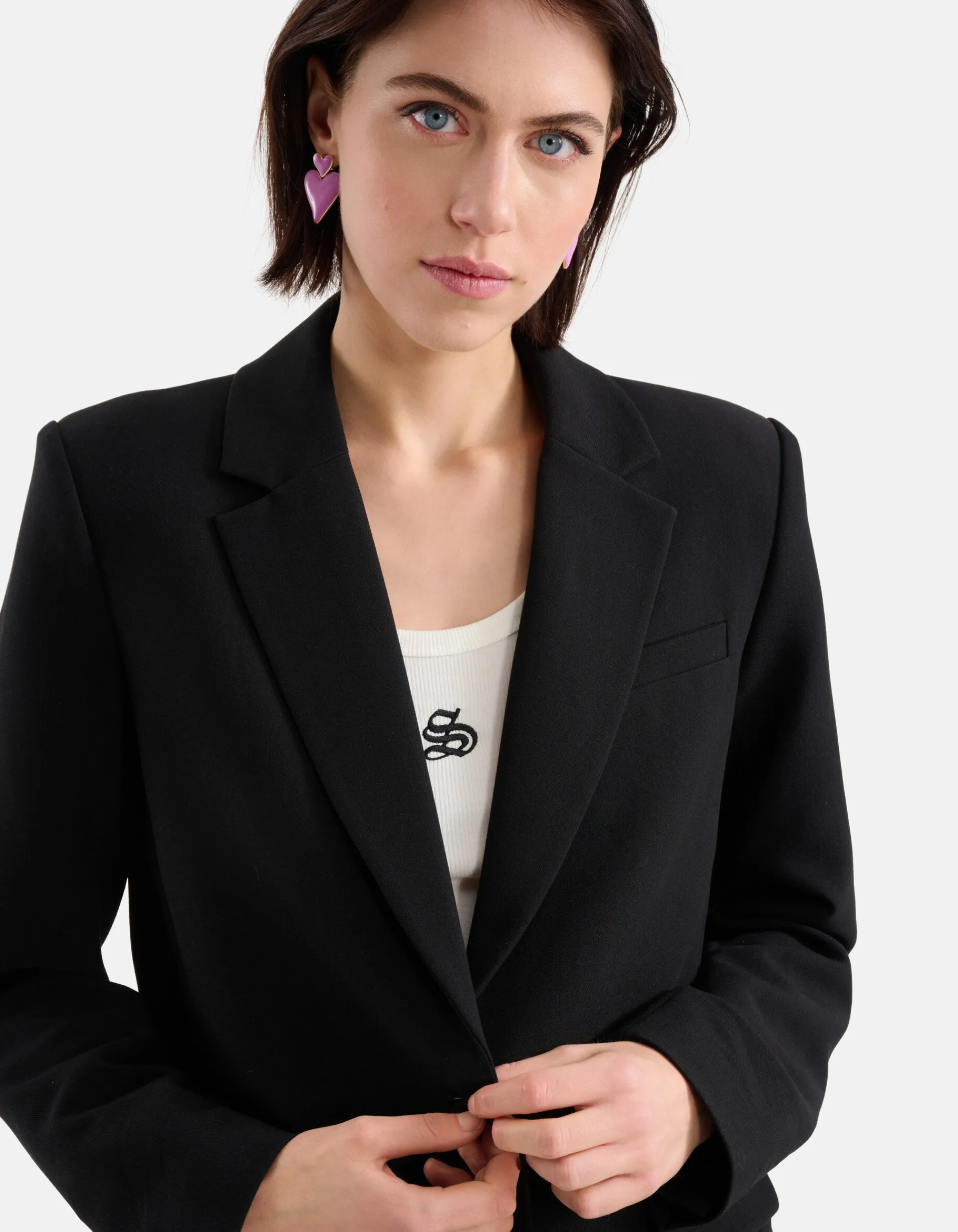 Shoeby Oversized Basis Blazer Zwart<DAMES Blazers