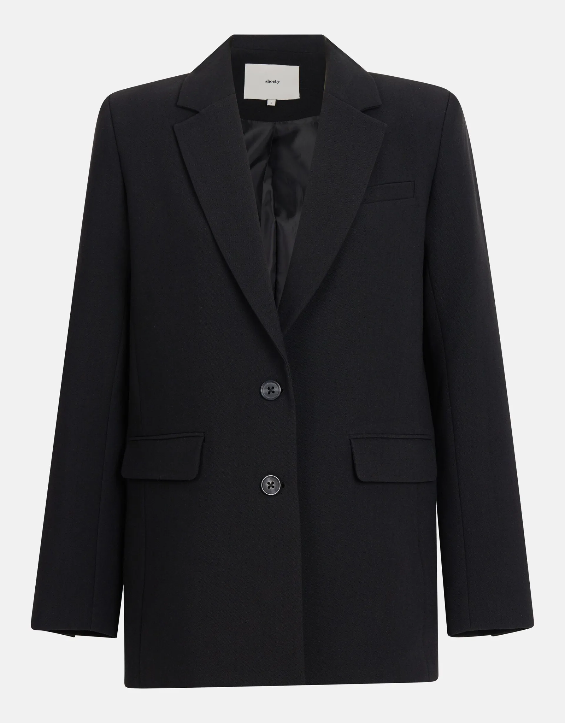 Shoeby Oversized Basis Blazer Zwart<DAMES Blazers