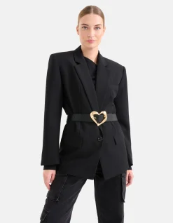 Shoeby Oversized Basis Blazer Zwart<DAMES Blazers