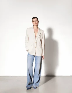 Shoeby Oversized Blazer Gebroken Wit<DAMES Blazers