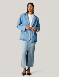 Shoeby Oversized Denim Blazer<DAMES Blazers