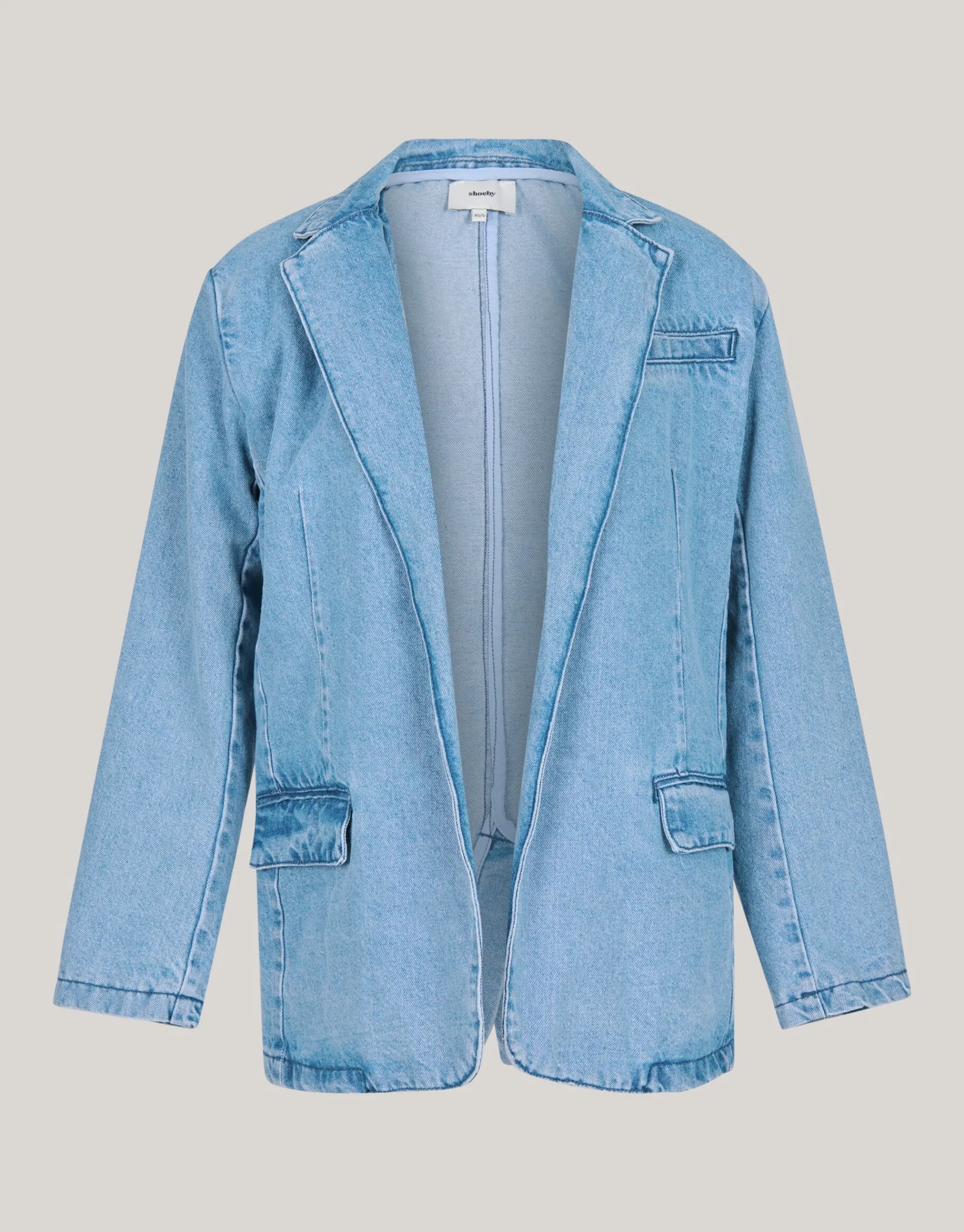 Shoeby Oversized Denim Blazer<DAMES Blazers