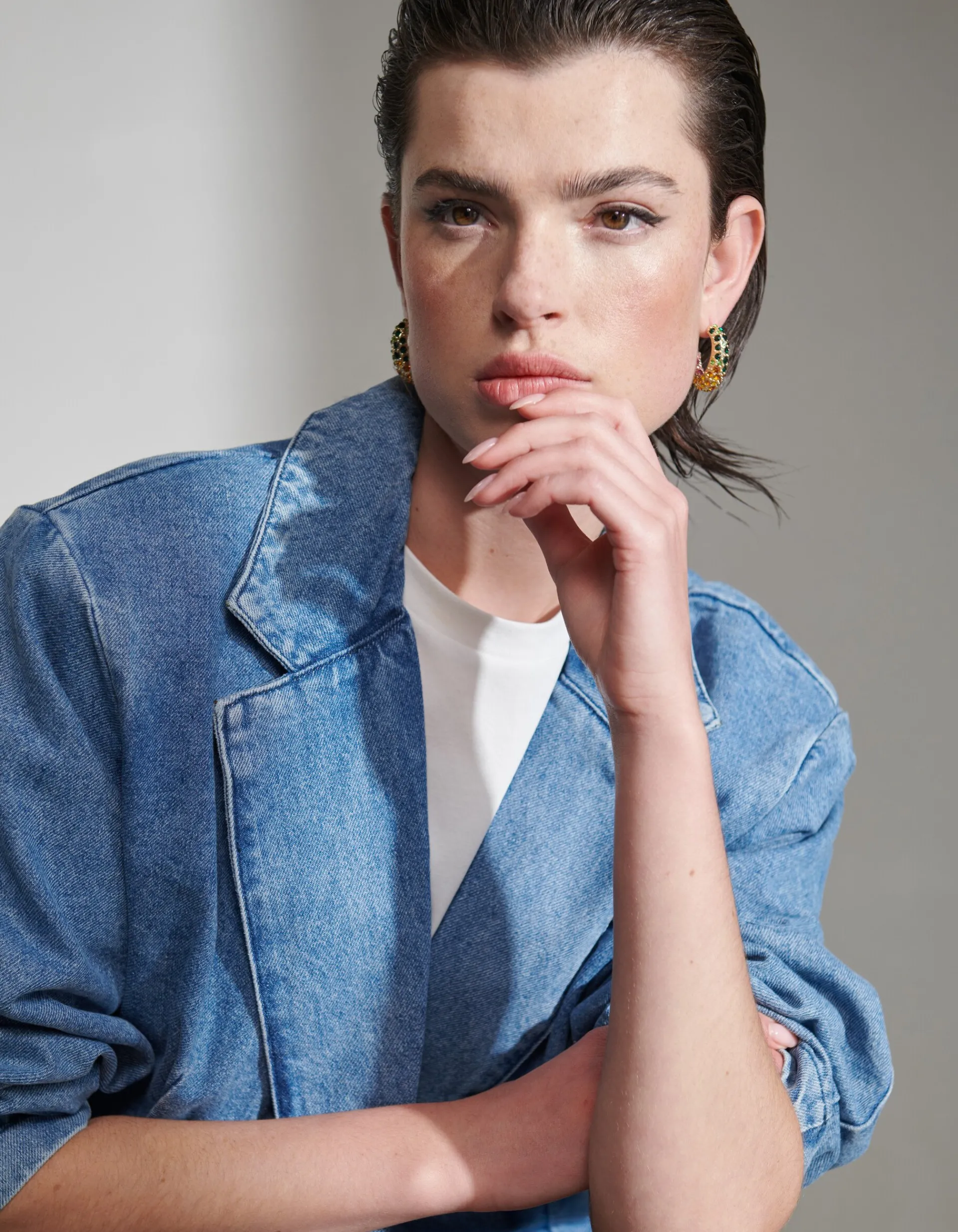 Shoeby Oversized Denim Blazer<DAMES Blazers