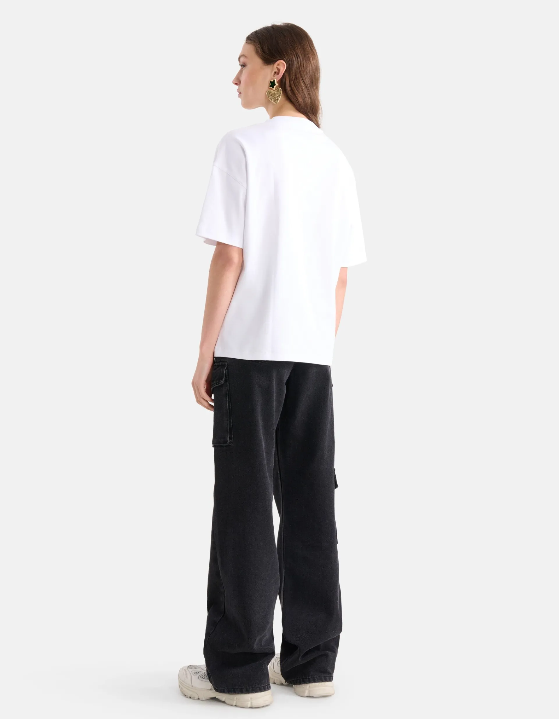Shoeby Oversized T-shirt Wit<DAMES T-Shirts