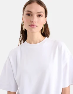 Shoeby Oversized T-shirt Wit<DAMES T-Shirts