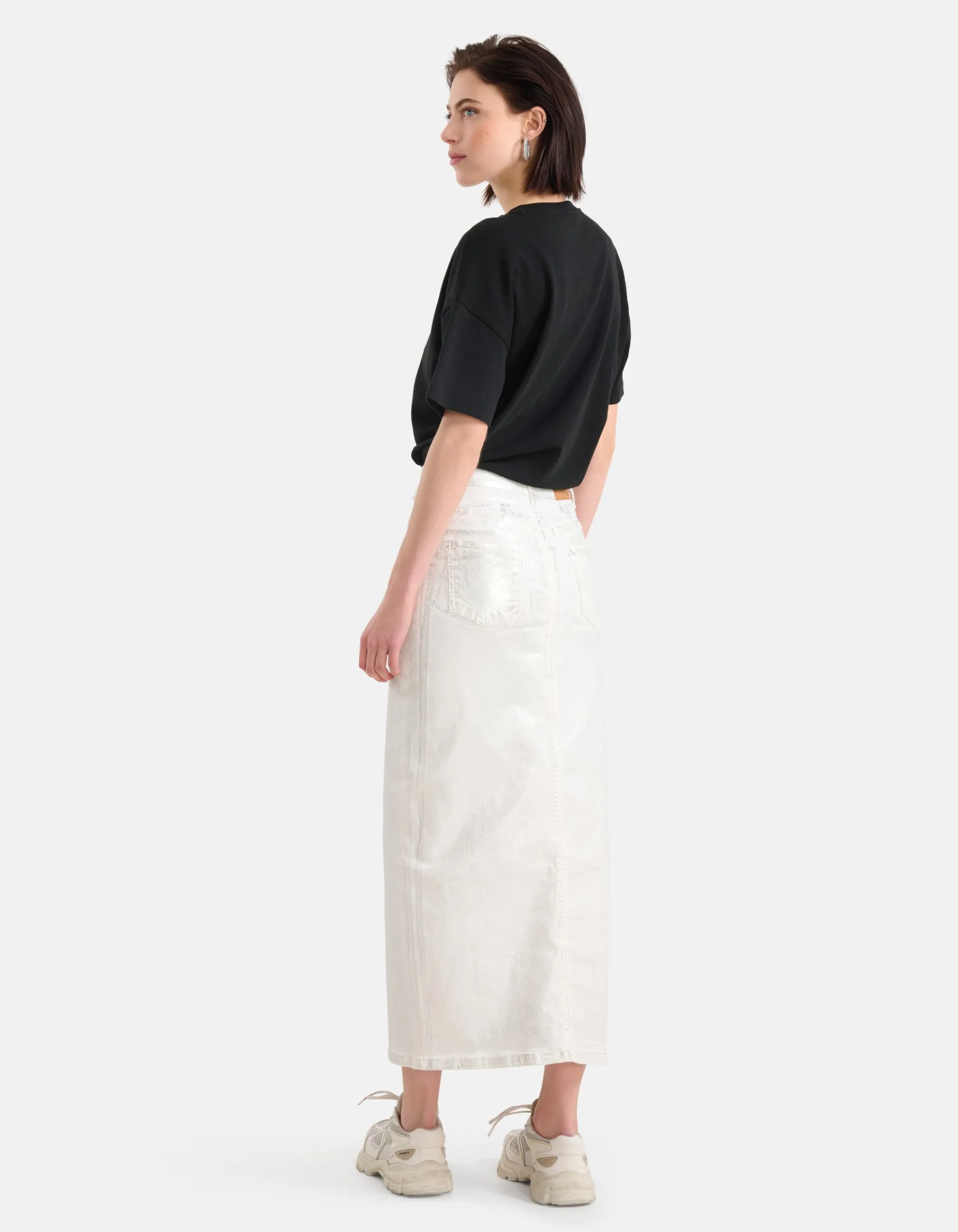 Shoeby Oversized T-shirt Zwart<DAMES T-Shirts