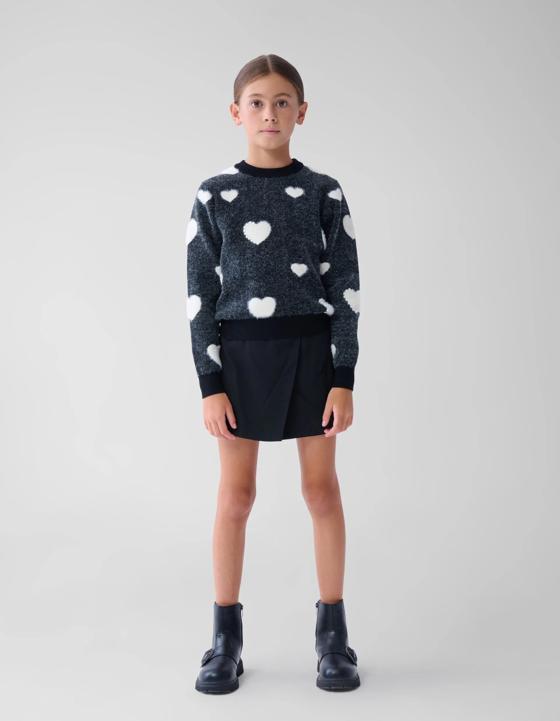 Shoeby Overslag Skort Zwart< Rokken