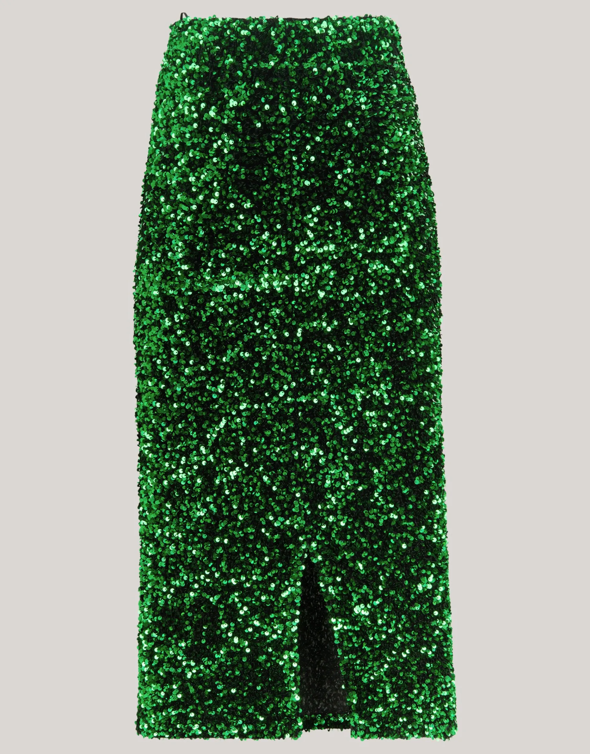 Shoeby Pailetten Maxi Rok Groen<DAMES Rokken