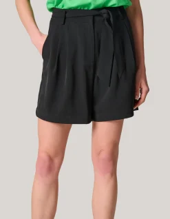 Shoeby Pantalon Short Zwart<DAMES Shorts