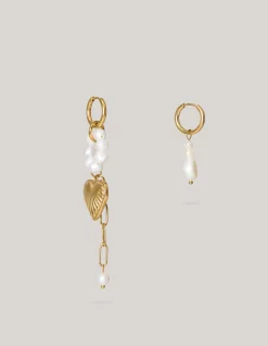 Shoeby Parel Oorbellen Goud<DAMES Sieraden