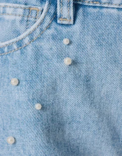 Shoeby Pearl Denim Short< Shorts