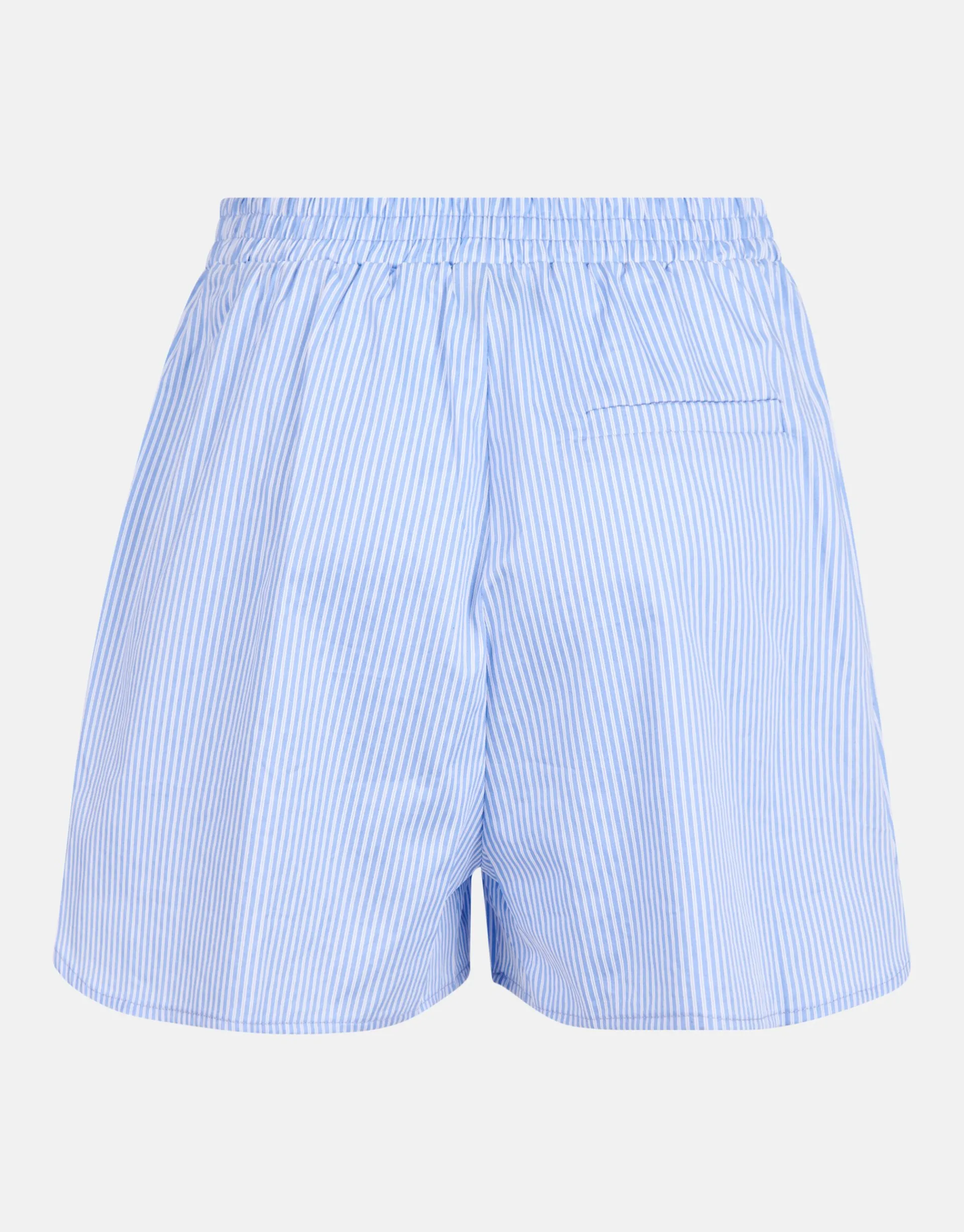 Shoeby Pinstripe Strass Short Lichtblauw<DAMES Shorts