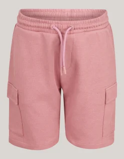 Shoeby Pique Cargo Short Donkerroze< Shorts