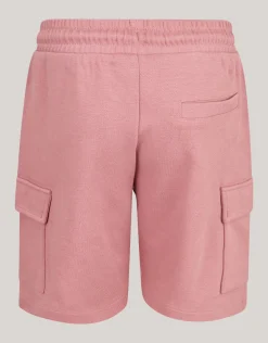 Shoeby Pique Cargo Short Donkerroze< Shorts
