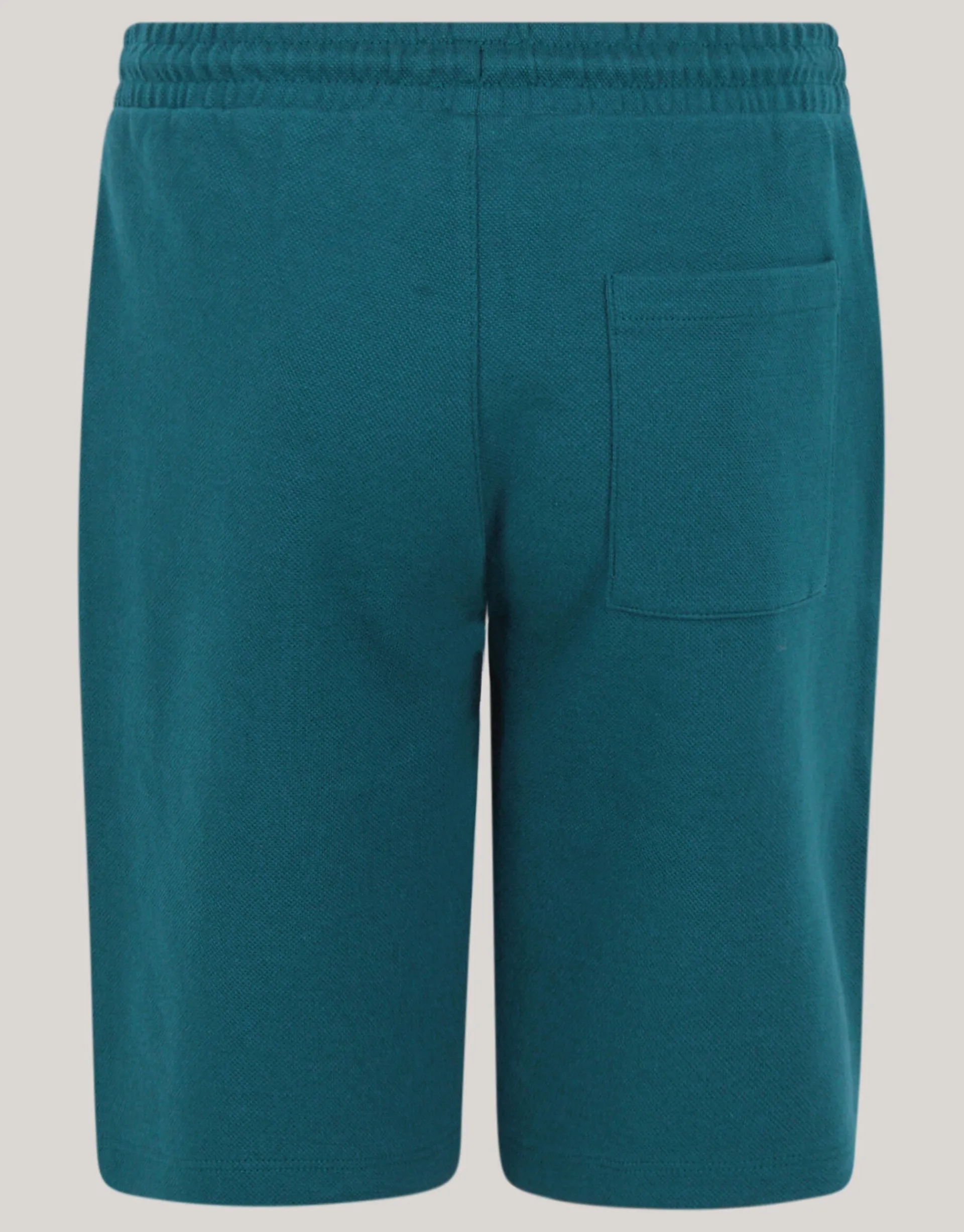Shoeby Pique Short Donkergroen< Shorts