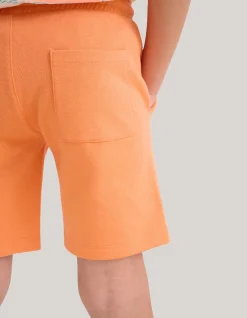 Shoeby Pique Short Oranje< Shorts