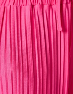 Shoeby Plissé Broek Roze< Broeken