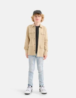 Shoeby Pocket Overshirt Zand< Jacks