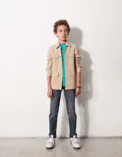 Shoeby Pocket Overshirt Zand< Jacks