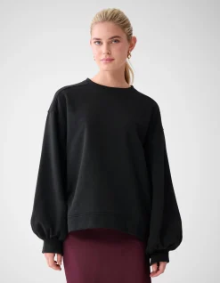 Shoeby Poff Sleeve Sweater Zwart By Lonneke<DAMES Truien En Sweaters