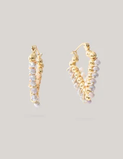 Shoeby Pointy Beaded Oorbellen Goud<DAMES Sieraden