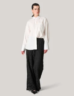 Shoeby Poplin Blouse Wit<DAMES Blouses
