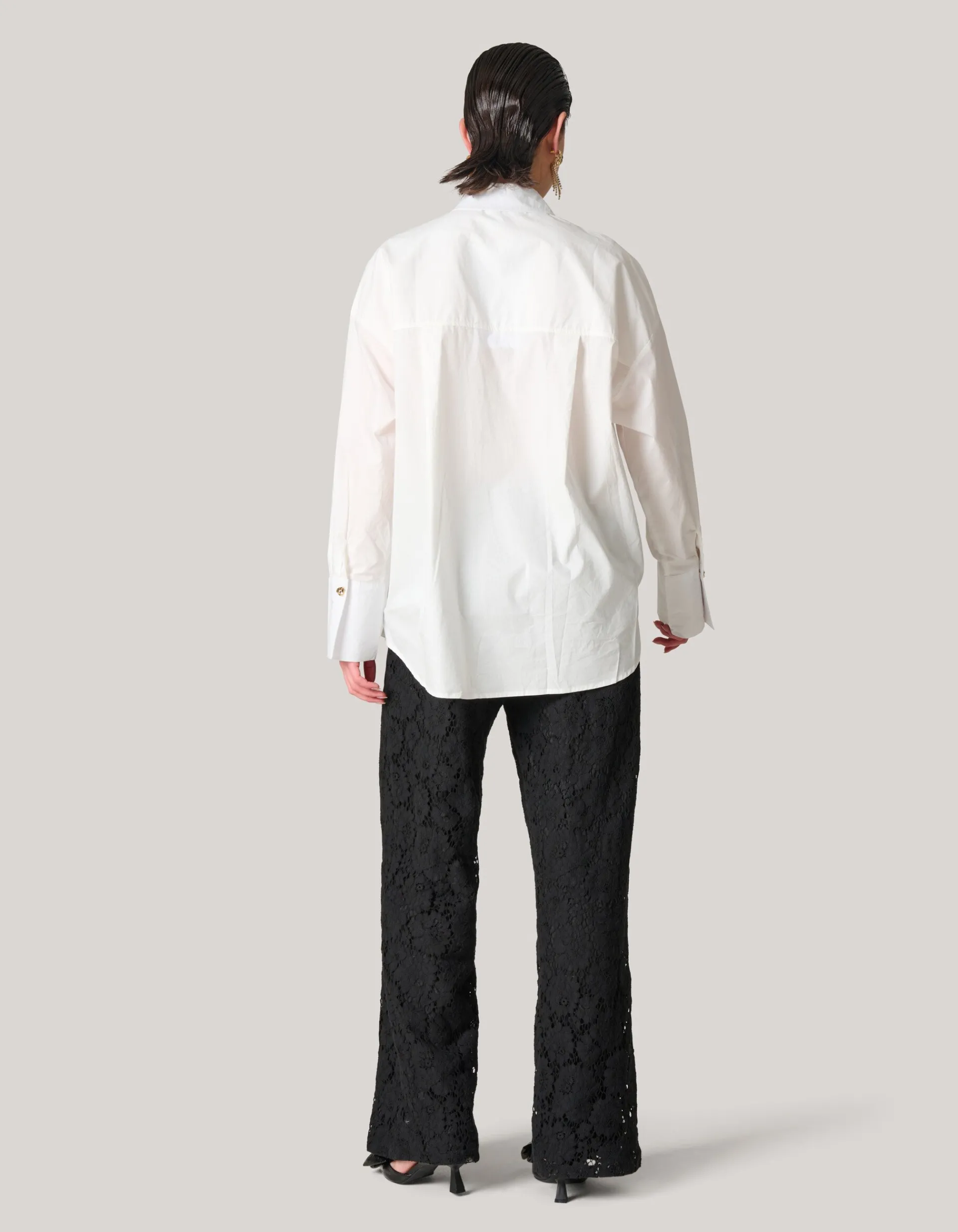 Shoeby Poplin Blouse Wit<DAMES Blouses