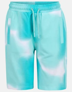 Shoeby Print Short Blauw< Shorts