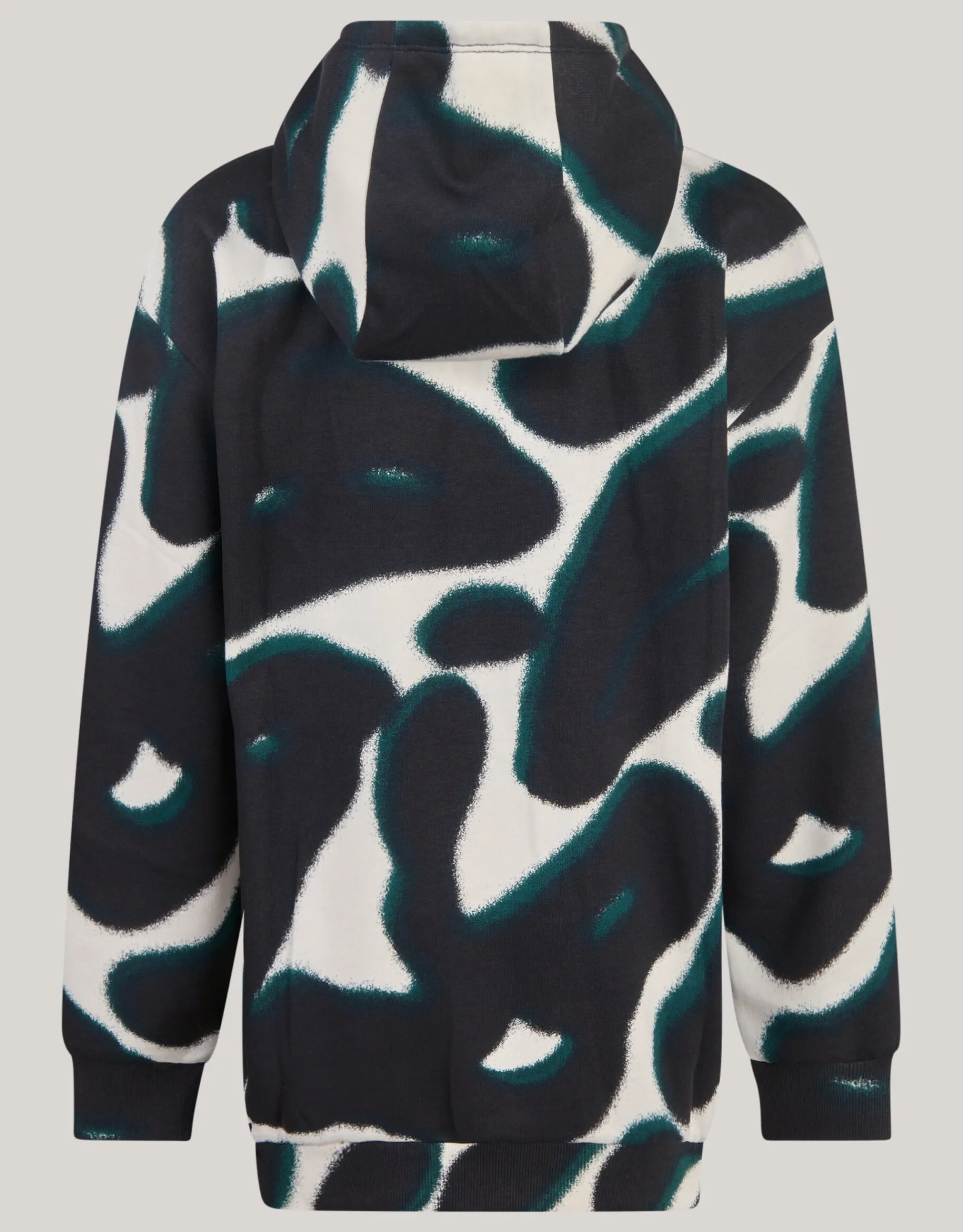 Shoeby Printed Hoodie Zwart< Gebreide Truien|Hoodies