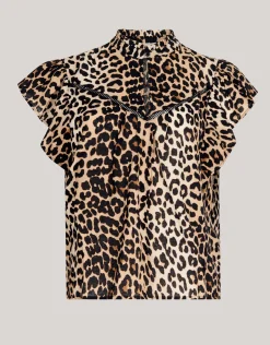 Shoeby Printed Leopard Top<DAMES Tops