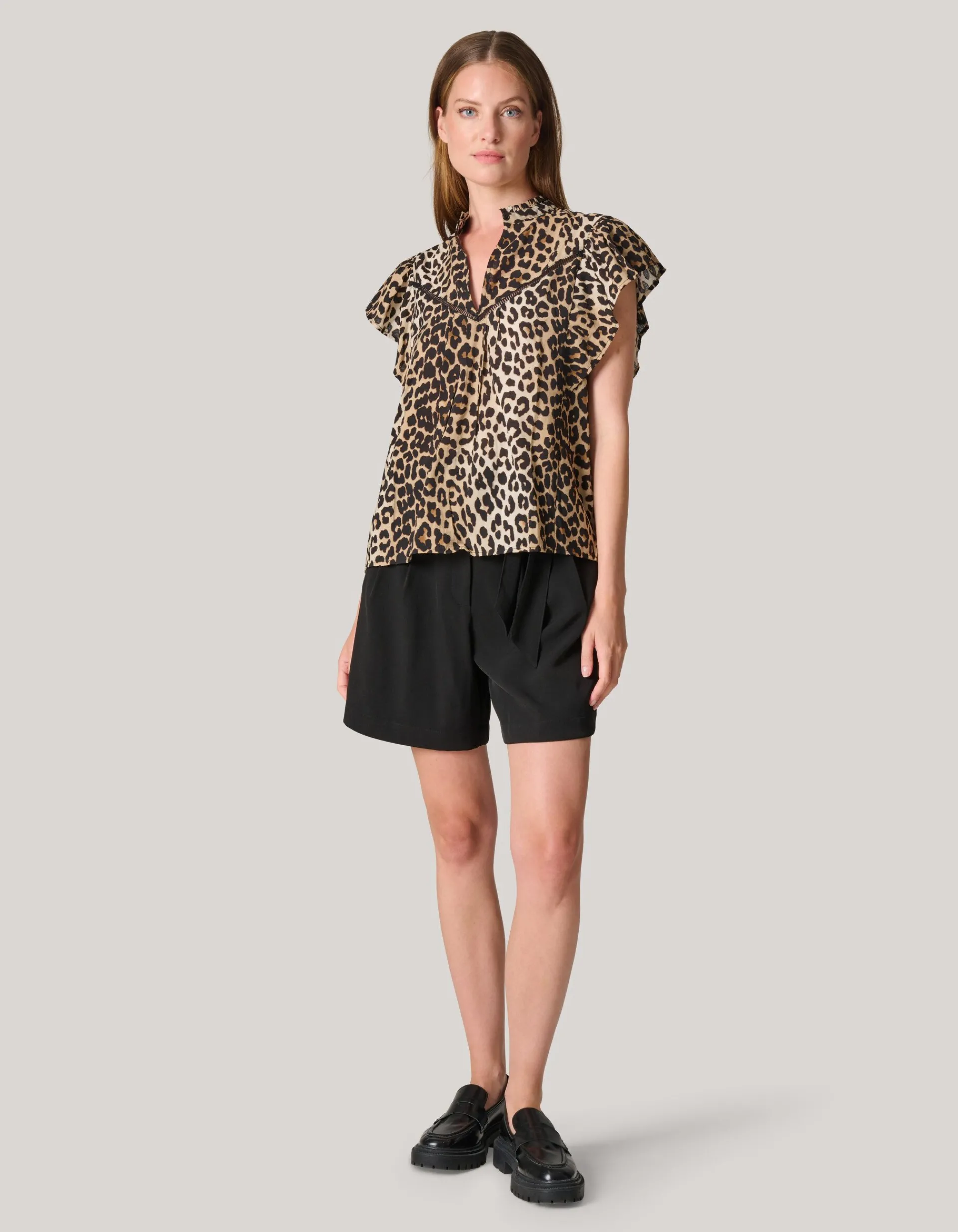 Shoeby Printed Leopard Top<DAMES Tops