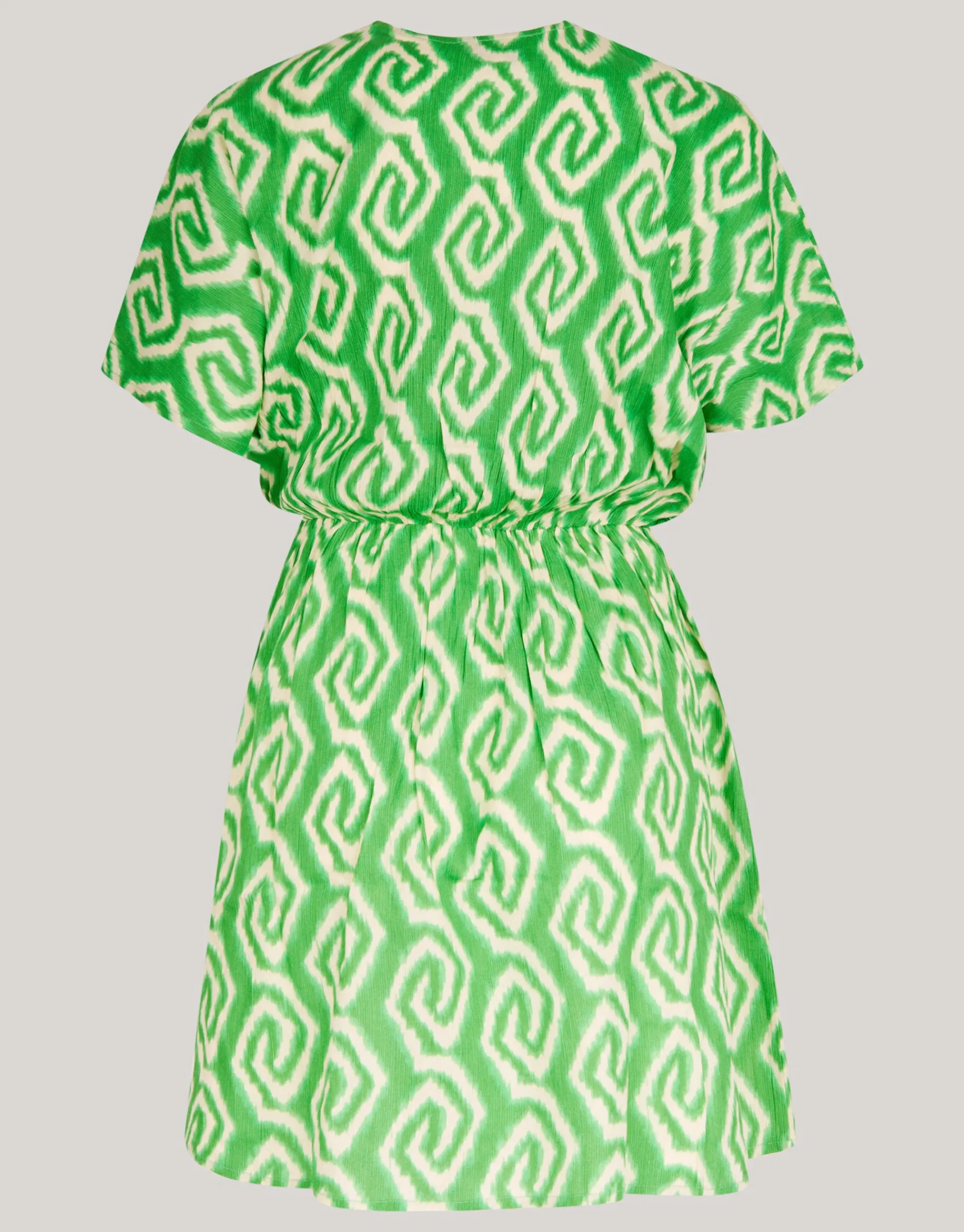 Shoeby Printed Mini Jurk Groen<DAMES Jurken