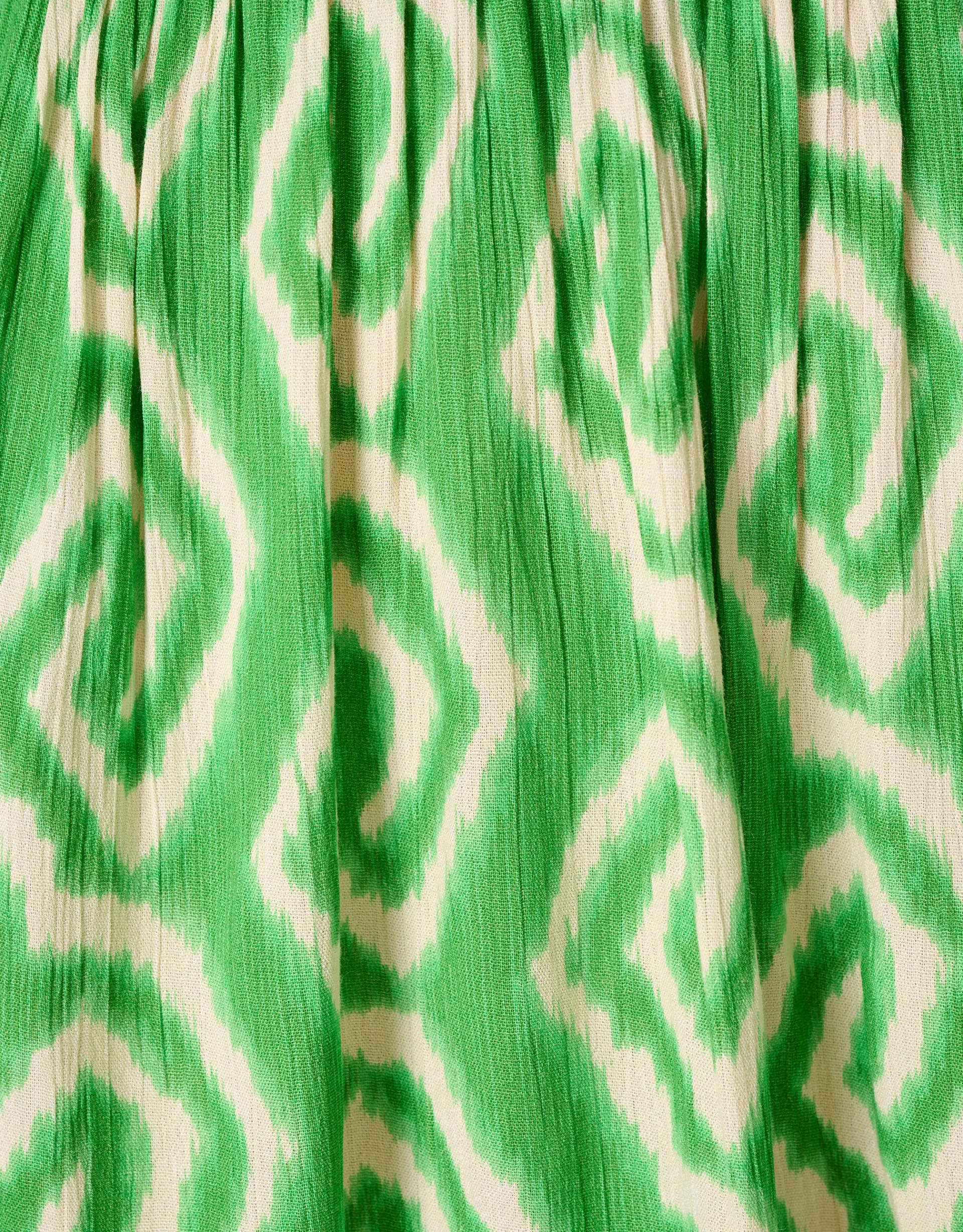 Shoeby Printed Mini Jurk Groen<DAMES Jurken